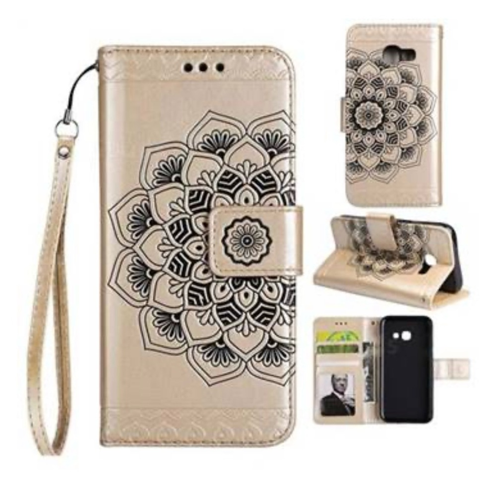 Samsung Galaxy J7 Mandela Wallet Case - Picture 1 of 8
